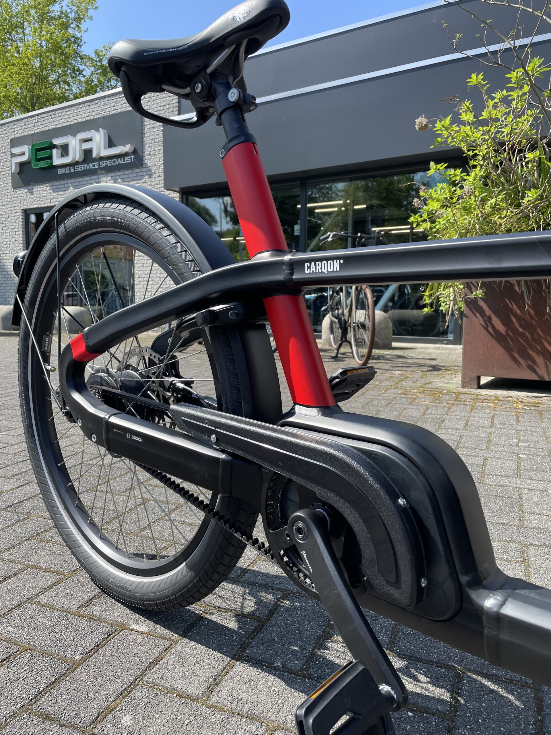 Carqon Cruise met gemonteerde kettingkast door Pedal Venlo